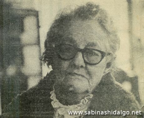 Doña Josefina Valadez de Mascareñas