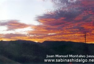 Hermoso Atardecer de mi Pueblo, fotograf&iacute;a de Juan Manuel Montalvo