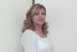 Organizadora de la caminata