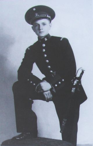 Jaime de la Garza Guzmán en el Colegio Militar
