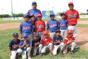 Equipo categoría moyote de Ciudad Anáhuac