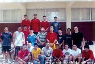 Equipos finalistas del tonreo interno de futbol varonil