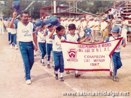 Selección de categoría pee wee de 1987