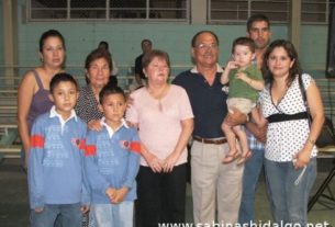 Francisco Guardiola y familia