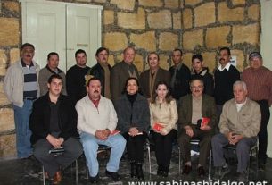 Asistentes a la creación del Consejo de Historia y Cultura de Sabinas Hidalgo