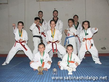 Ganadores en tae kwon do