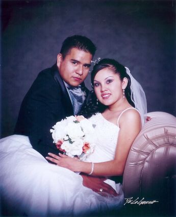 Luz Elena y Roberto Iván se casan
