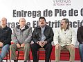 Gobernador realiza gira de trabajo por Lampazos de Naranjo