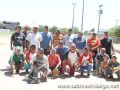 Veteranos disputan juego de softbol
