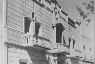 Palacio Municipal de Sabinas Hidalgo en 1954