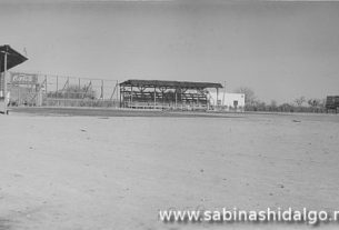 Parque Gilberto Garza en 1958