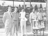 Inauguración de torneo de softbol en 1972