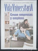Sabinas Hidalgo .net en la portada de Vida Universitaria