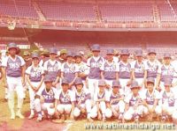 Sabinas Hidalgo en el nacional de beisbol del IMSS en 1982
