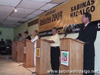 Debaten candidatos a la alcaldía de Sabinas Hidalgo