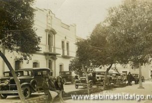 Plaza Hidalgo en los años treinta
