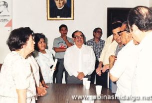 Don Rogelio Morales y Martínez Domínguez en 1988