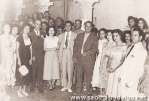Visita del Gobernador Ignacio Morones Prieto a Sabinas Hidalgo en 1951
