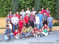 Recibe alcalde a atletas infantiles y juveniles