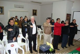Rinde protesta el Comité de Salud municipal