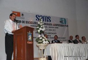 Mensaje del alcalde en graduación del CBTA