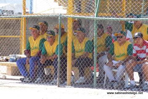 Equipo Insulinos del torneo de softbol de veteranos