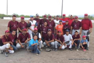 Equipo Cerveceros del torneo de softbol del Club Sertoma