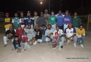 Equipo Vallecillo del torneo nocturno de softbol