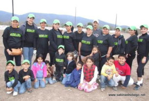 Equipo Rebeldes del torneo de softbol femenil del Club Sertoma
