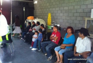 Campaña contra las cataratas de la diputada Martha de los Santos