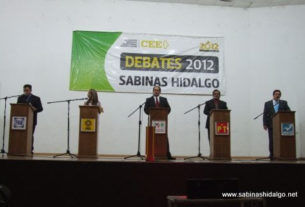 Candidatos participantes en el Debate 2012