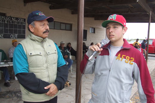 Adrián Leal García entrevistado en el Club Sertoma